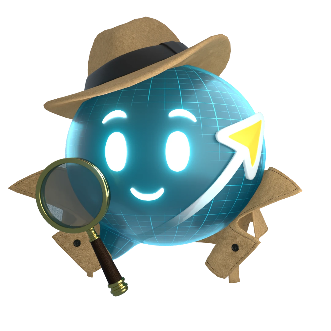 Clicki vestido de inspector